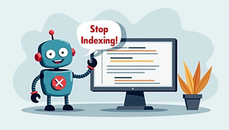 There are meta tags or HTTP headers that tell search engines not to index webpages